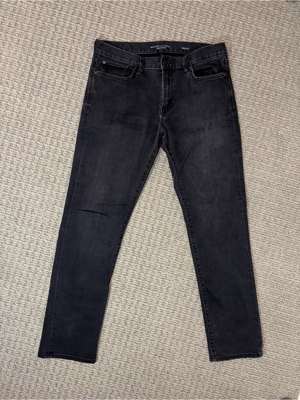 Banana Republic Men's Slim Black Jeans